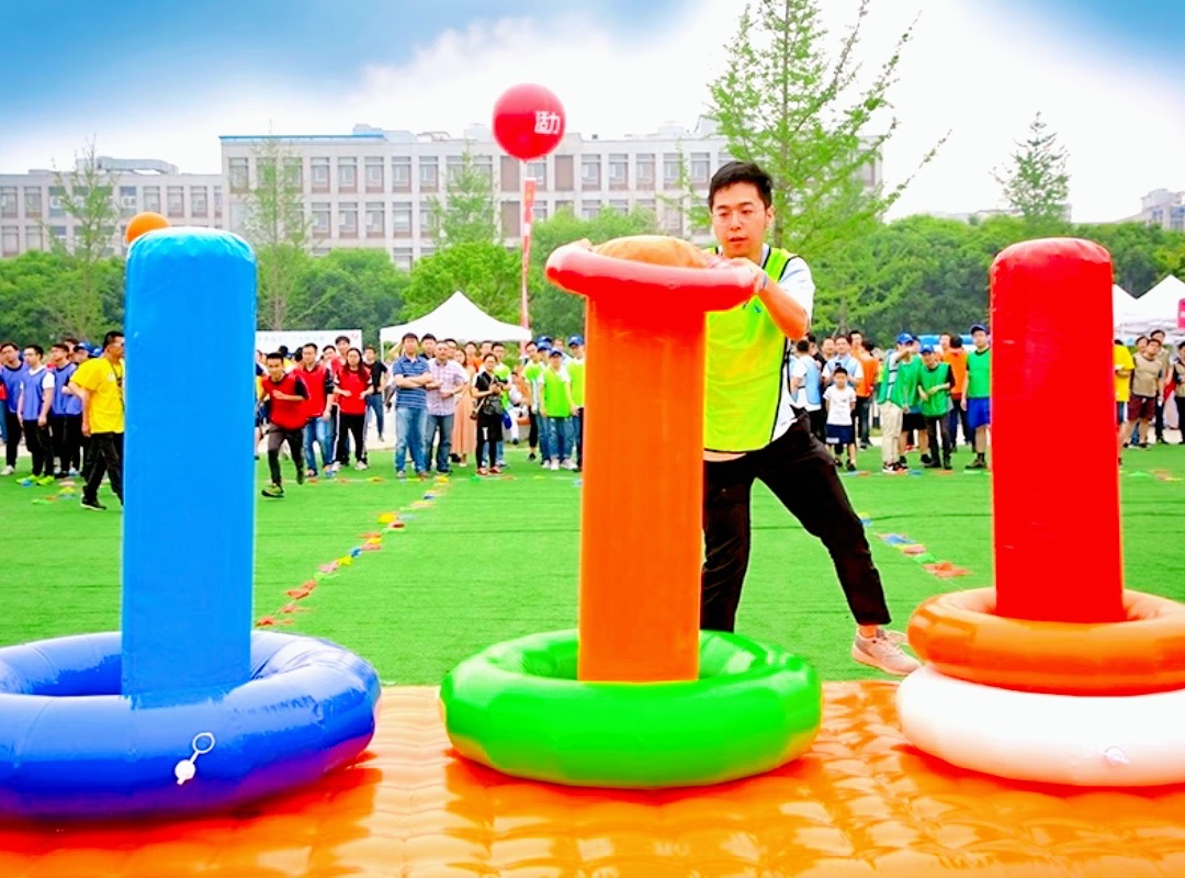 充气趣味运动会道具超级汉塔塔出租出售