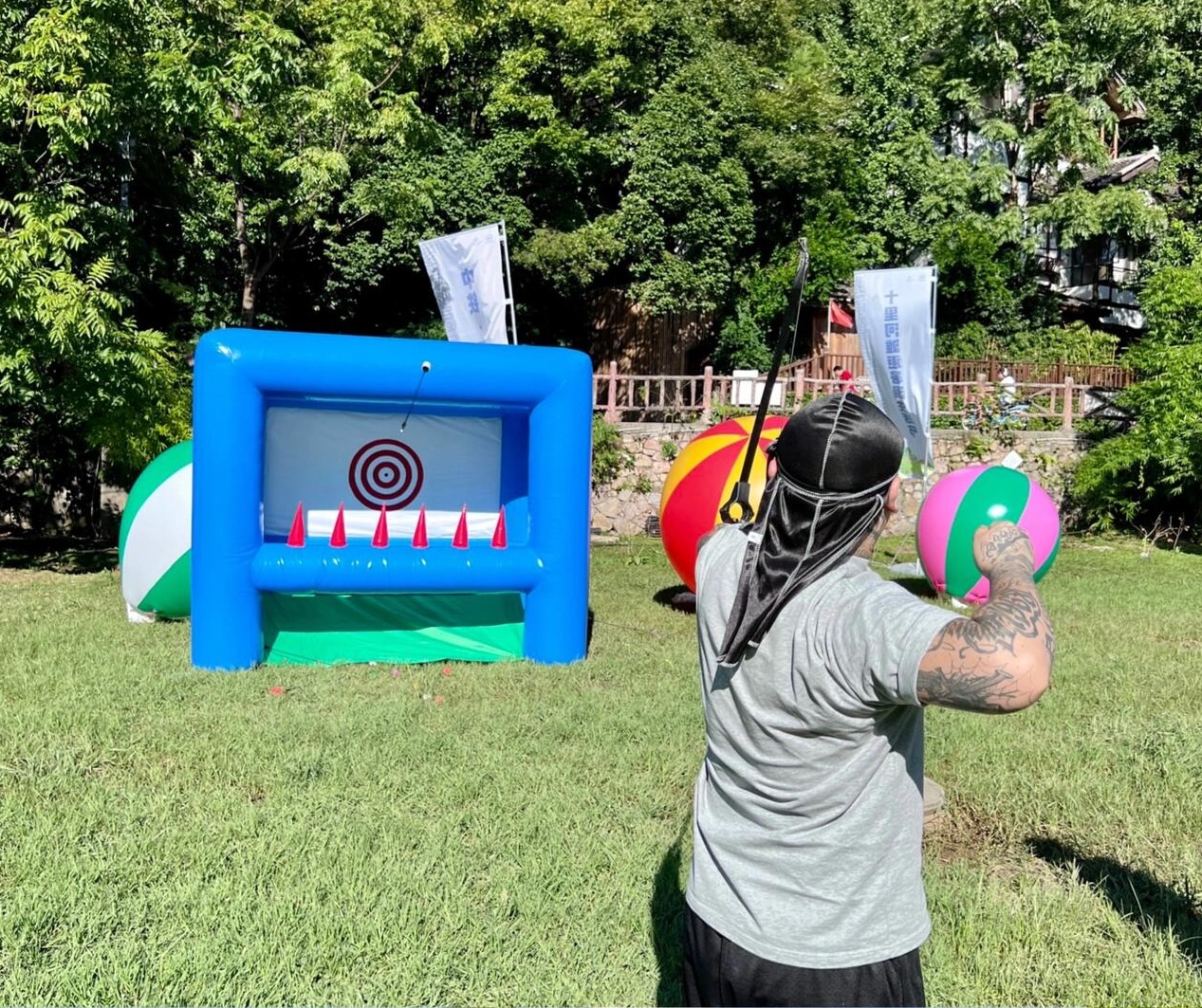 充气趣味运动会道具出租出售