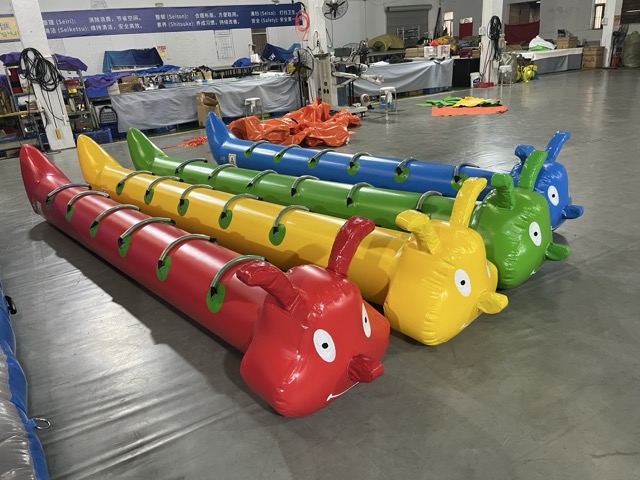 4.3米6人充气毛毛虫出租实拍