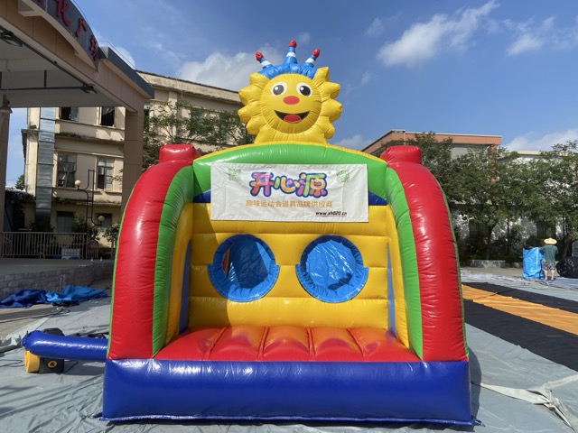 充气障碍滑梯组合