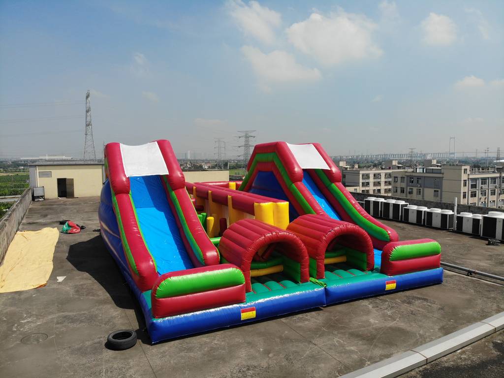 140m²大型充气障碍赛出租