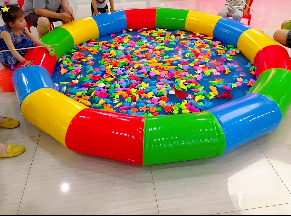 充气游戏小猫钓鱼出售出租