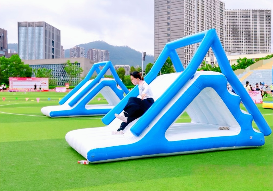 充气趣味运动会道具障碍-雪山出租出售