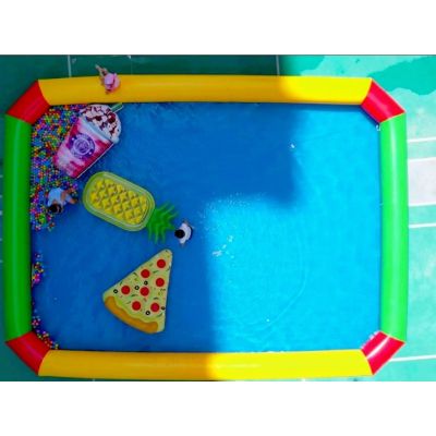 充气趣味运动会道具戏水池出租出售