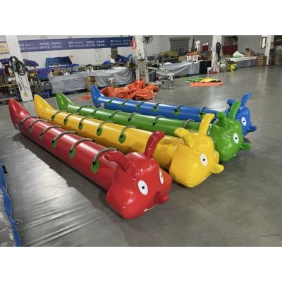 4.3 米 6 人充气毛毛虫竞速道具